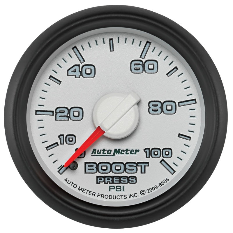 Load image into Gallery viewer, Autometer Factory Match 52.4mm Mechanical 0-100 PSI Boost Gauges 3 pressure Ranges
