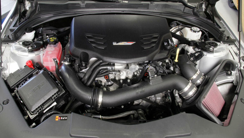 Load image into Gallery viewer, K&amp;N 16-17 Cadillac ATS-V 3.6L V6 Twin Turbo Performance Intake Kit

