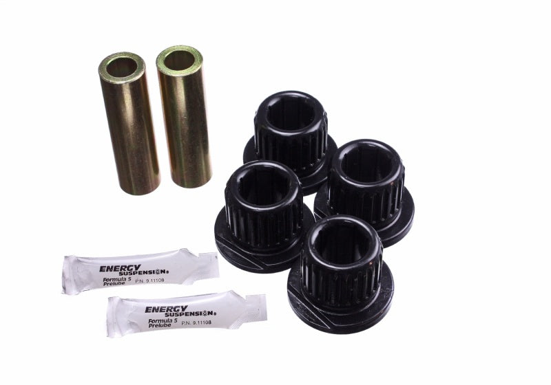 Load image into Gallery viewer, Energy Suspension Ford Rear Shackle Bushing Set - Black
