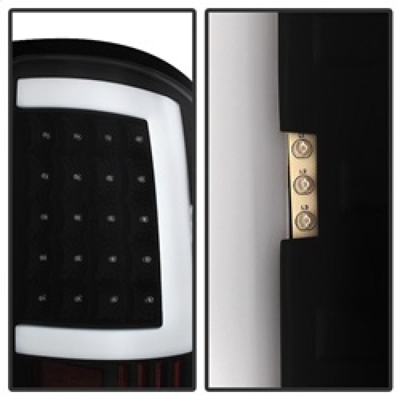 Load image into Gallery viewer, xTune GMC Sierra 07-13 LED Tail Lights Black ALT-ON-GS07-G2-LED-BK
