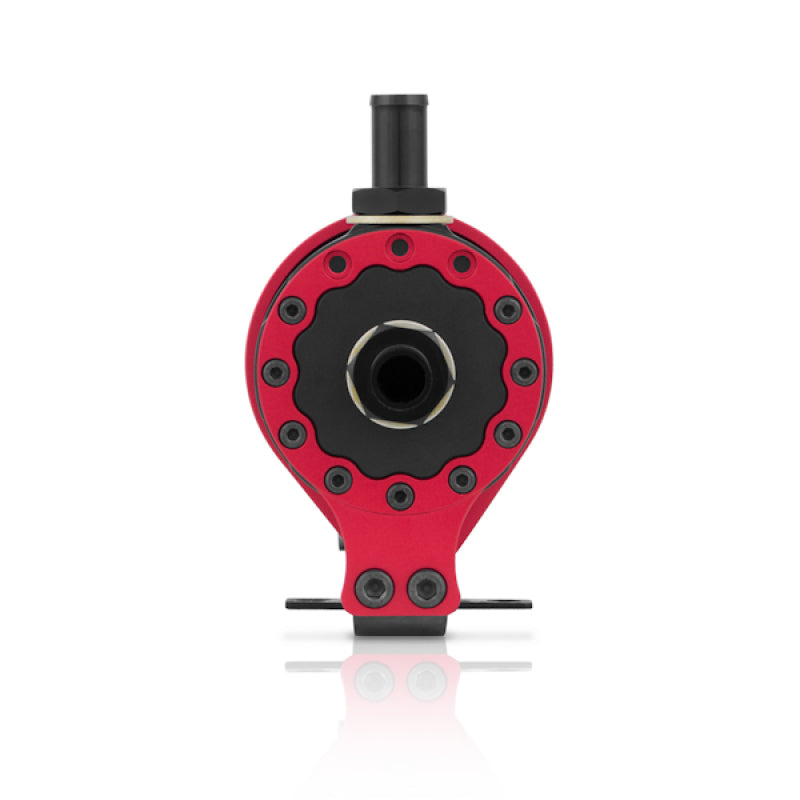 Load image into Gallery viewer, Mishimoto Universal Baffled Oil Catch Can - Red

