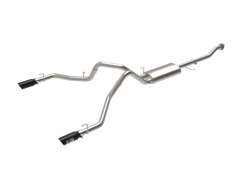 Load image into Gallery viewer, aFe Vulcan Series 3in 304SS Cat-Back w/ Black Tips 15-20 Ford F-150 V6 2.7L/35L(tt) / V8 5.0L

