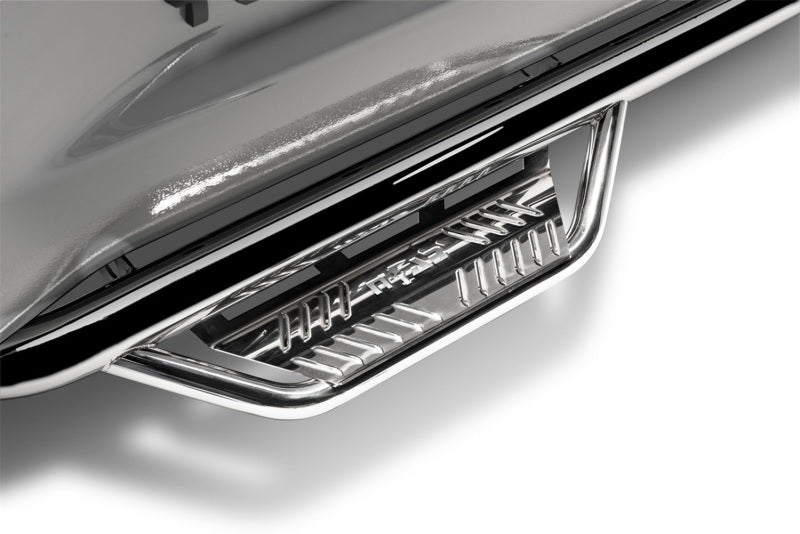 Load image into Gallery viewer, N-Fab Podium SS 09-14 Dodge Ram 1500 Quad Cab SRW - Polished Stainless - Cab Length - 3in
