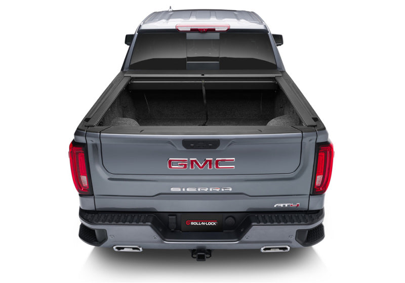 Load image into Gallery viewer, Roll-N-Lock 2019 Chevrolet Silverado 1500&amp; GMC Sierra 1500 96.5in M-Series Retractable Tonneau Cover
