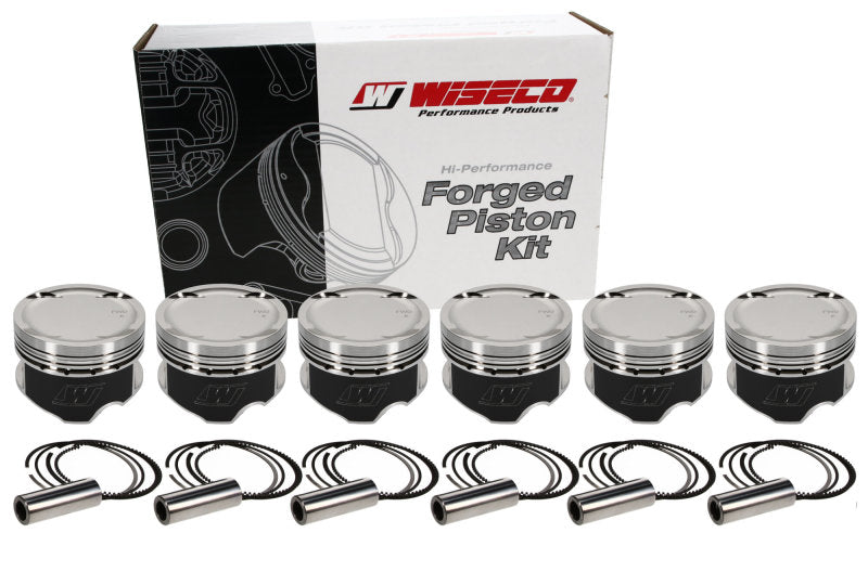 Load image into Gallery viewer, Wiseco Nissan VG30 Turbo -9cc 1.260 X 87MM Piston Shelf Stock Kit
