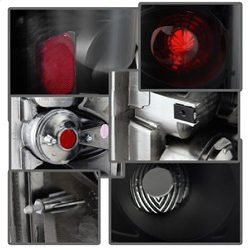 Load image into Gallery viewer, Spyder Dodge Ram 02-06 1500/Ram 2500/3500 03-06 Euro Style Tail Lights Black Smoke ALT-YD-DRAM02-BSM
