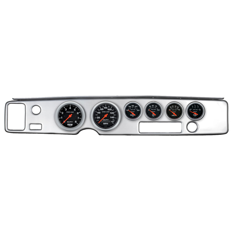 Load image into Gallery viewer, Autometer Sport-Comp 70-81 Firebird Dash Kit 6pc Tach / MPH / Fuel / Oil / WTMP / Volt
