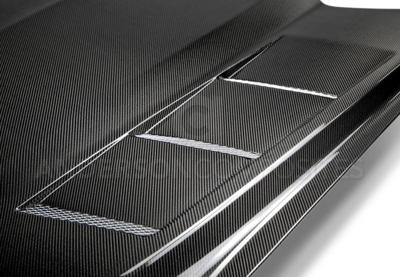 Load image into Gallery viewer, Anderson Composites 15-17 Ford Mustang (Excl. GT350/GT350R) Heat Extractor Double Sided Hood
