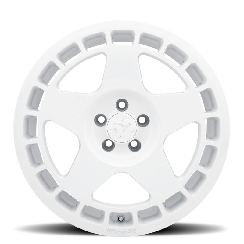 Load image into Gallery viewer, fifteen52 Turbomac 18x8.5 5x112 45mm ET 66.56mm Center Bore Rally White Wheel
