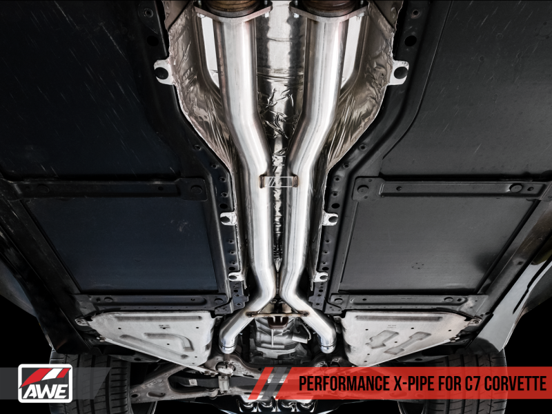 Load image into Gallery viewer, AWE Tuning 14-19 Chevy Corvette C7 Z06/ZR1 (w/AFM) Track Edition Axle-Back Exhaust w/Chrome Tips
