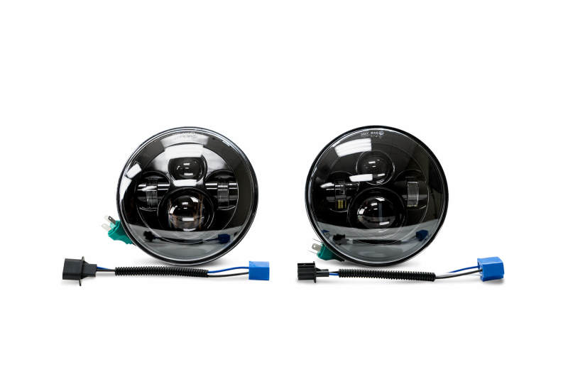 Load image into Gallery viewer, DV8 Offroad 07-18 Jeep Wrangler JK LED Projector Headlights
