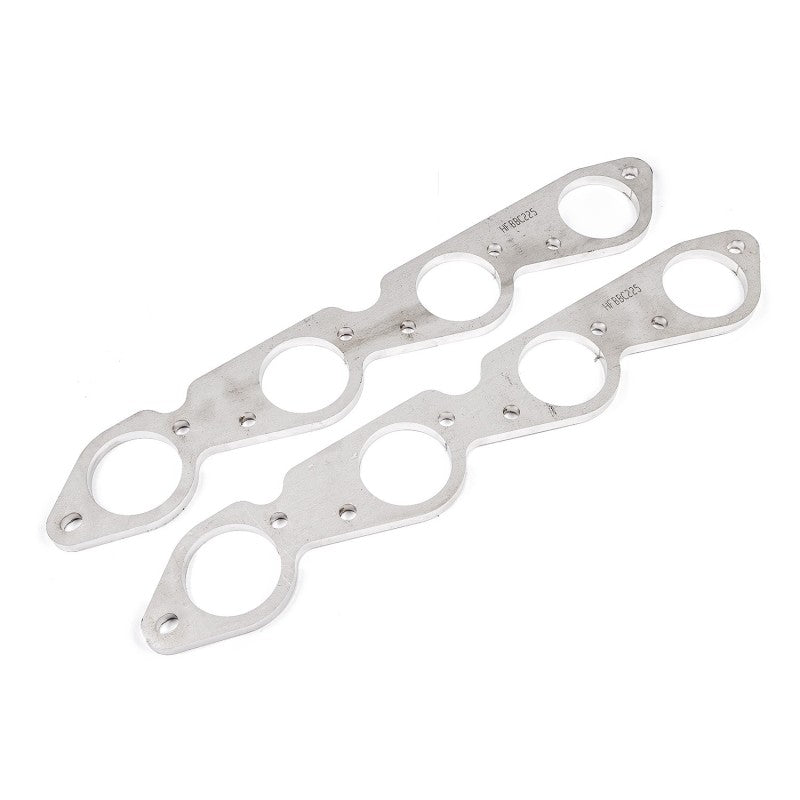 Load image into Gallery viewer, Stainless Works Big Block Chevy Round Port Header 304SS Exhaust Flanges 2-1/4in Primaries
