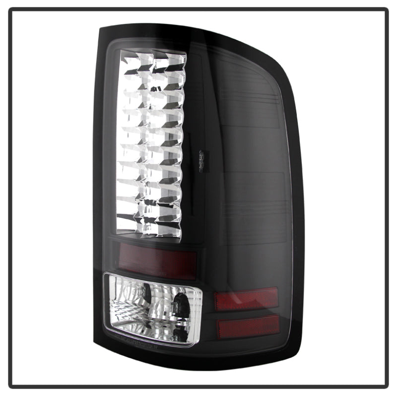 Load image into Gallery viewer, Spyder GMC Sierra 07-13 (Not fit 3500 Dually 4 Rear Wheels)LED Tail Lights Black ALT-YD-GS07-LED-BK
