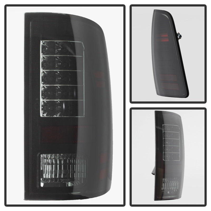 Load image into Gallery viewer, Spyder Dodge Ram 1500 13-14 13-14 LED Tail Lights LED Model only - Blk Smke ALT-YD-DRAM13-LED-BSM

