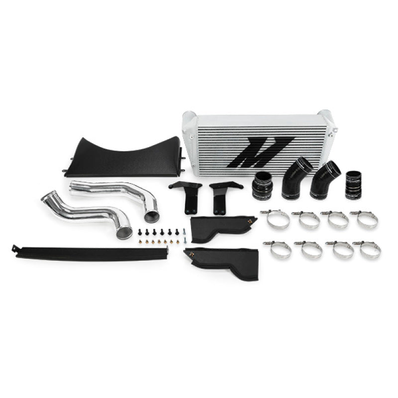 Load image into Gallery viewer, Mishimoto 13+ Dodge Cummins 6.7L Intercooler Kit - Silver
