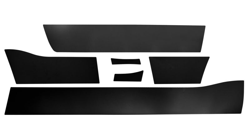 Load image into Gallery viewer, Putco 07-13 Chevy Silv Reg Cab 8ft Long Box - 6in Wide - 12pcs Black Platinum Rocker Panels

