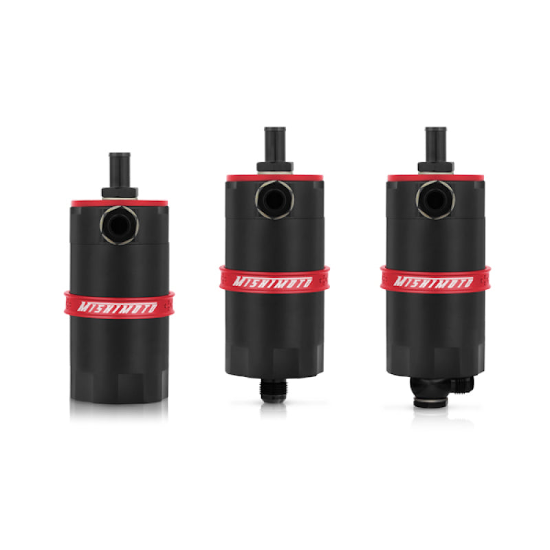 Load image into Gallery viewer, Mishimoto Universal Baffled Oil Catch Can - Red
