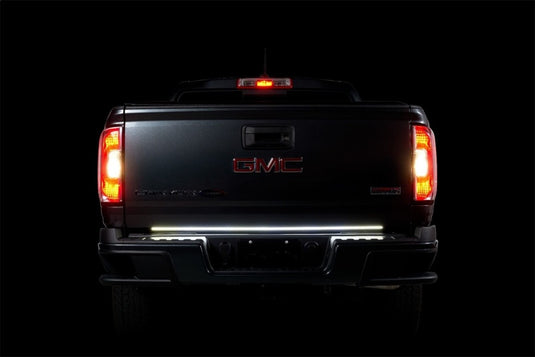 Putco 48in Red Blade LED Tailgate Light Bar for Ford Trucks w/ Blis and Trailer Detection