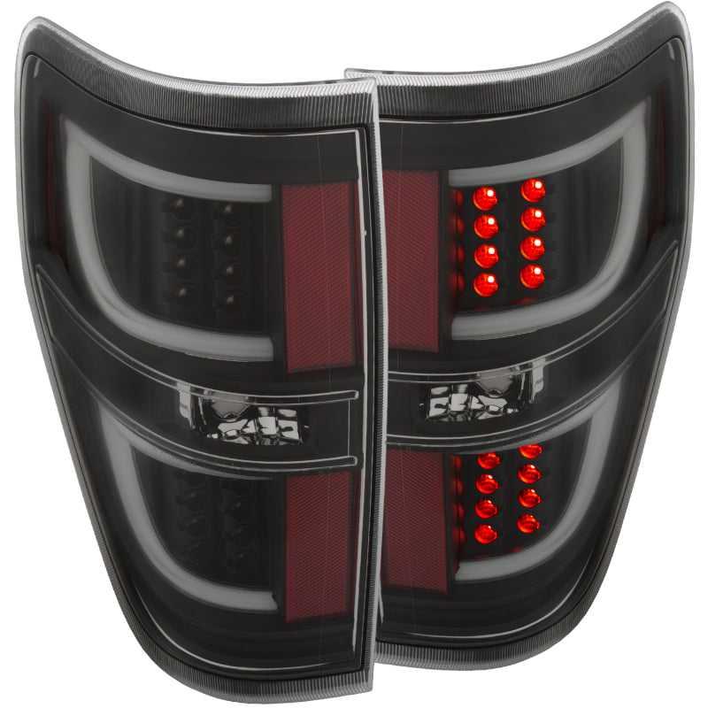 Load image into Gallery viewer, ANZO 2009-2013 Ford F-150 LED Taillights Black

