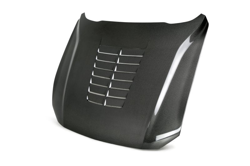 Load image into Gallery viewer, Anderson Composites 18-19 Ford Mustang Double Sided Type-GT5 Carbon Fiber Hood
