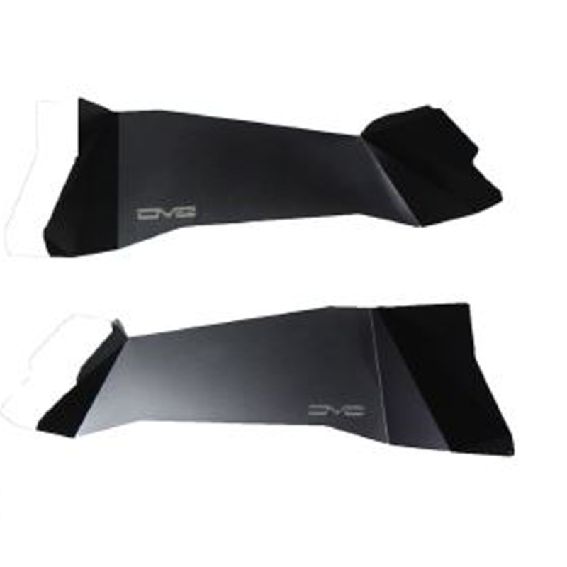 Load image into Gallery viewer, DV8 Offroad 07-18 Jeep Wrangler JK Rear Aluminum Inner Fender - Black

