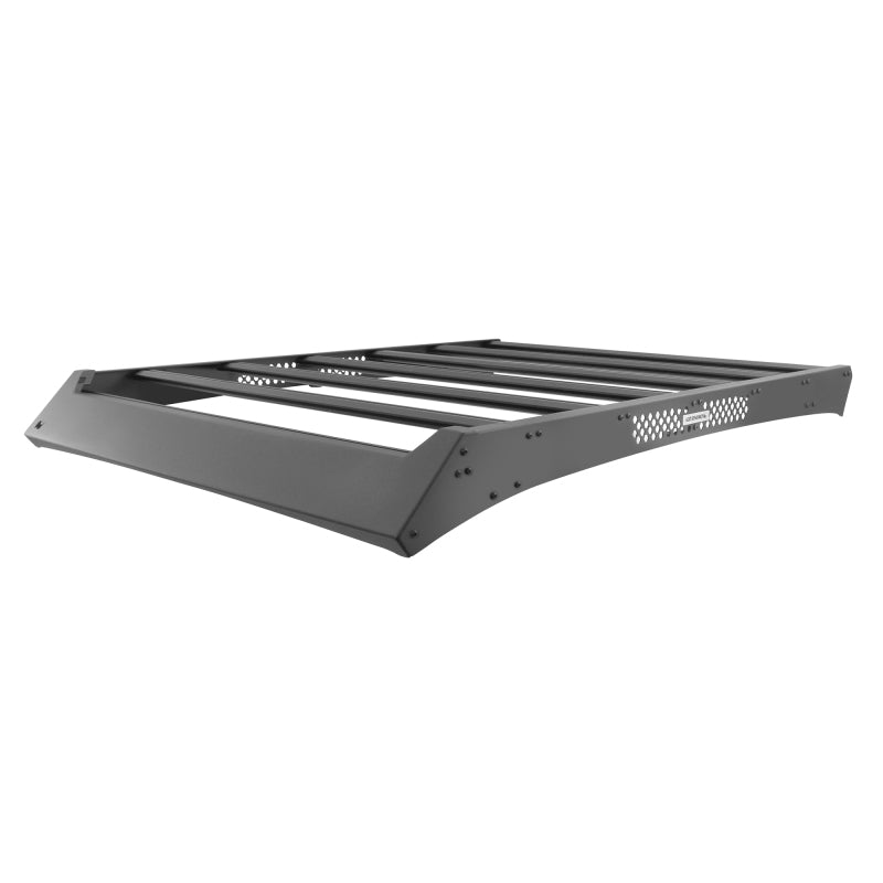 Load image into Gallery viewer, Go Rhino 16-23 Toyota Tacoma DC Ceros Low Profile Roof Rack - Tex. Blk
