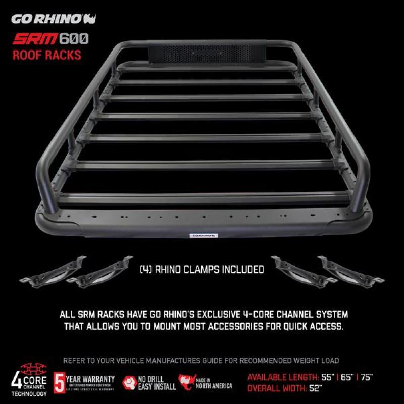 Load image into Gallery viewer, Go Rhino SRM600 Series Tubular Rack - 75in
