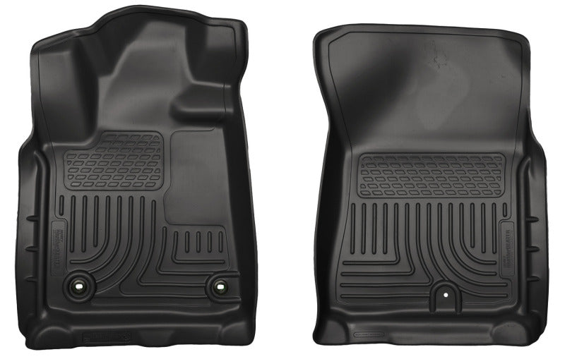 Load image into Gallery viewer, Husky Liners 2012 Toyota Tundra/Sequoia WeatherBeater Black Floor Liners

