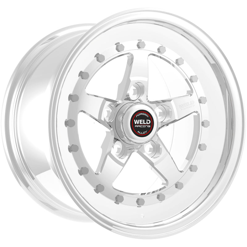Load image into Gallery viewer, Weld Weldstar 15x16 / 5x4.5 BP / 4.5in. BS Polished Wheel - Non-Beadlock
