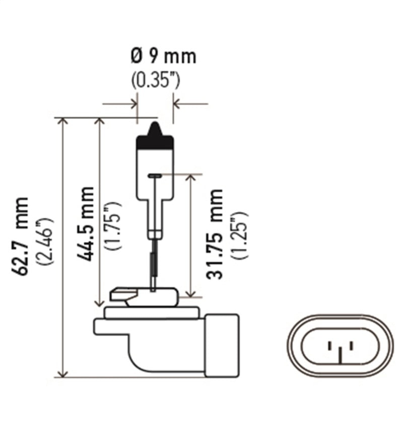 Load image into Gallery viewer, Hella Bulb 896 12V 37.5W PGJ13 T3.25
