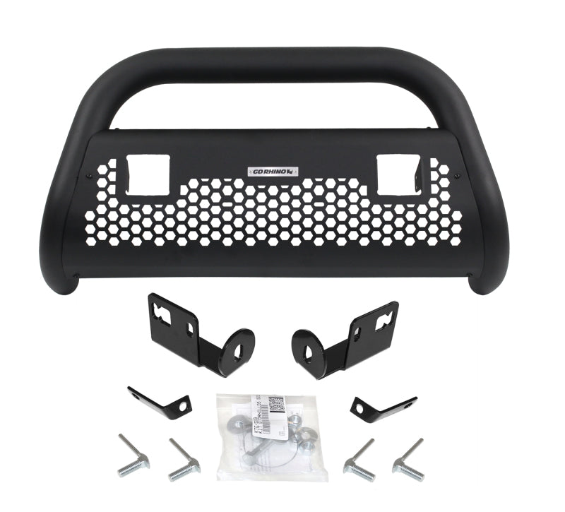 Load image into Gallery viewer, Go Rhino 03-06 Chevy 1500/2500 LD RC2 LR 2 Lights Complete Kit w/Front Guard + Brkts
