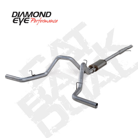Diamond Eye KIT 3in Catback DUAL GAS SS CHEVY/GM 4.8L 5.3L 1500