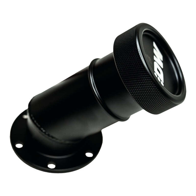 Load image into Gallery viewer, DeatschWerks Angled Filler Neck w/Cap - Matte Black
