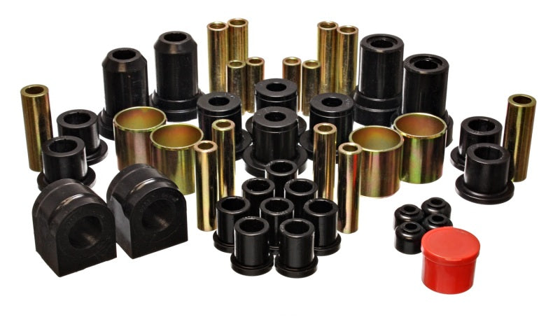 Load image into Gallery viewer, Energy Suspension 04-06 Ford F150 Pickup 2WD Black Hyper-flex Master Bushing Set
