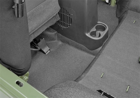 BedRug 18-23 Jeep Wrangler JL BedTred 4 Door 6 PC Rear Kit w/ Gap Hider