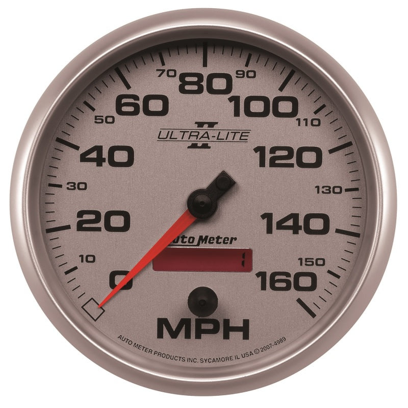 Load image into Gallery viewer, Autometer Ultra-Lite II 5 Inch 160 MPH FSE Programmable Speedometer
