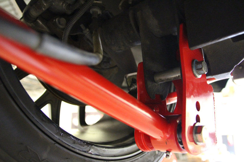 Load image into Gallery viewer, UMI Performance 05-14 Ford Mustang Rear Control Arm Relocation Brackets- Bolt In
