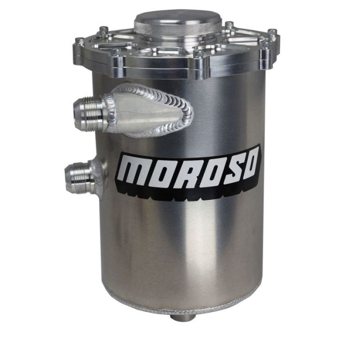 Moroso 13in Tall 7in Dia 5qt Dry Sump Tank