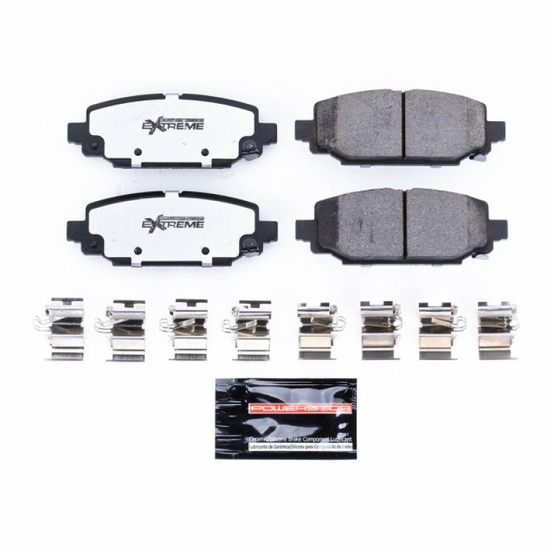 Load image into Gallery viewer, Power Stop 18-19 Jeep Wrangler Rear Z36 Truck &amp; Tow Brake Pads w/Hardware
