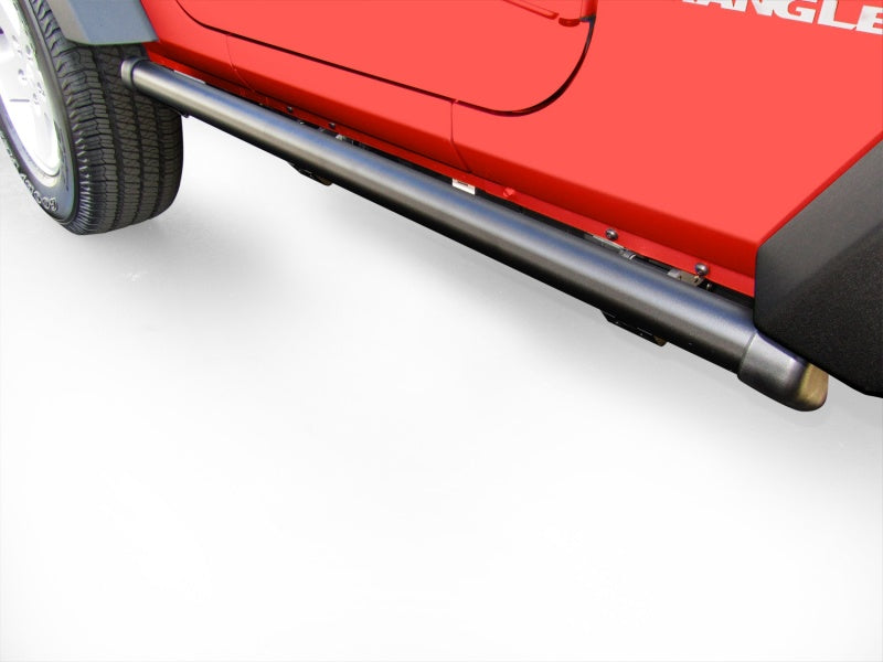 Load image into Gallery viewer, AMP Research 20-24 Jeep Gladiator (Launch/Overlnd/Rubicon/Sport) PowerStep (Incl. 4 Motors) - Black
