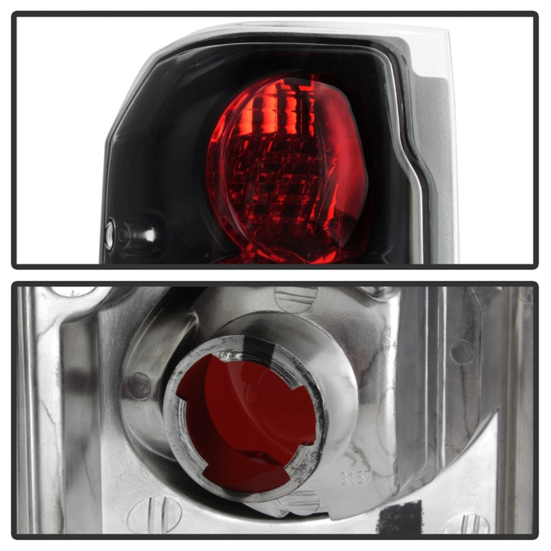 Load image into Gallery viewer, Spyder Ford F150 87-96/Ford Bronco 88-96 Euro Style Tail Lights Black ALT-YD-FF15089-BK
