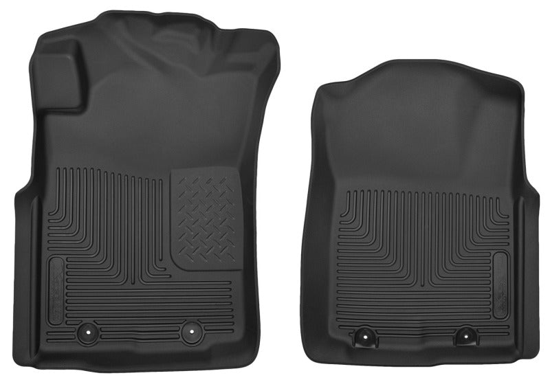 Load image into Gallery viewer, Husky Liners 05-11 Toyota Tacoma Pickup(Crew / Ext / Std Cab) X-Act Contour Black Front Floor Liners
