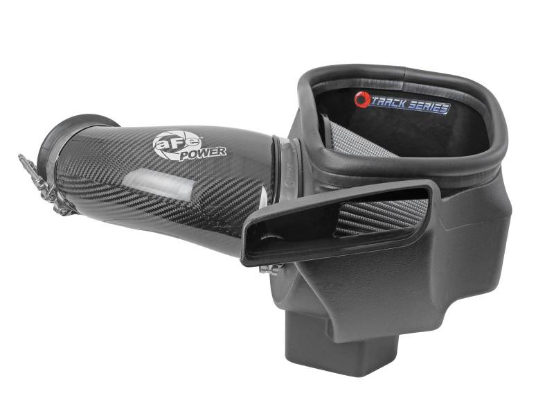 Load image into Gallery viewer, aFe 12-21 Jeep Grand Cherokee 6.4L Track Series Carbon Fiber Cold Air Intake w/Pro Dry S Filter
