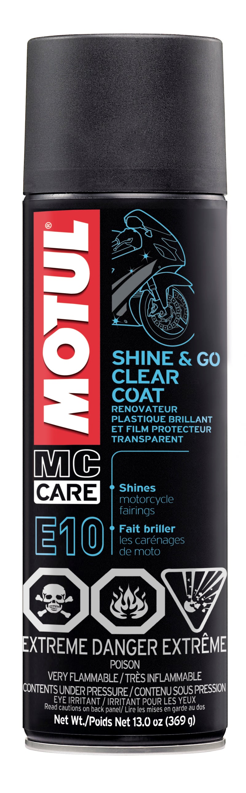 Load image into Gallery viewer, Motul 13oz Cleaners SHINE &amp; GO - Silicone Clean (13 oz)
