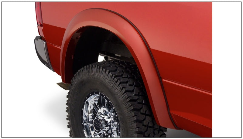 Load image into Gallery viewer, Bushwacker 10-18 Dodge Ram 2500 Fleetside Extend-A-Fender Style Flares 4pc 76.3/98.3in Bed - Black
