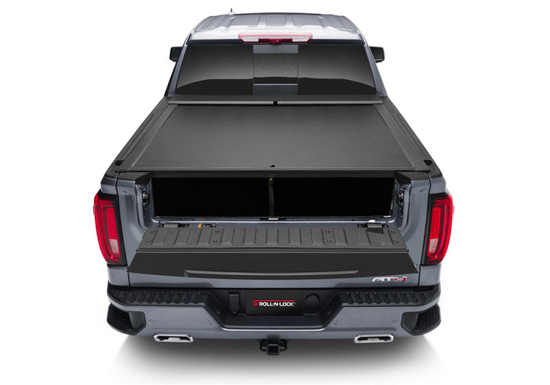 Load image into Gallery viewer, Roll-N-Lock 2019 Chevrolet Silverado 1500&amp; GMC Sierra 1500 96.5in M-Series Retractable Tonneau Cover
