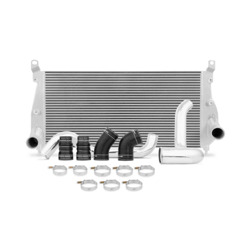 Load image into Gallery viewer, Mishimoto 02-04.5 Chevrolet 6.6L Duramax Intercooler Kit w/ Pipes (Silver)
