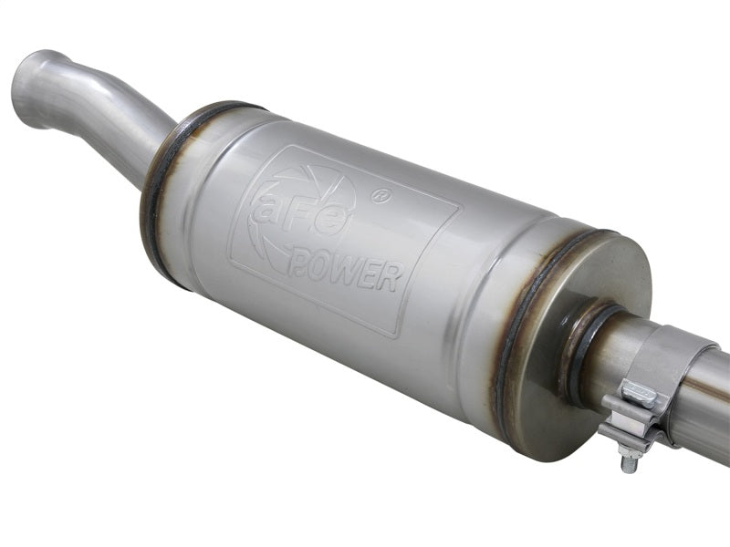 Load image into Gallery viewer, aFe Rebel Series 2.5in 409 SS Cat-Back Exhaust w/ Polished Tips 2018+ Jeep Wrangler (JL) V6 3.6L
