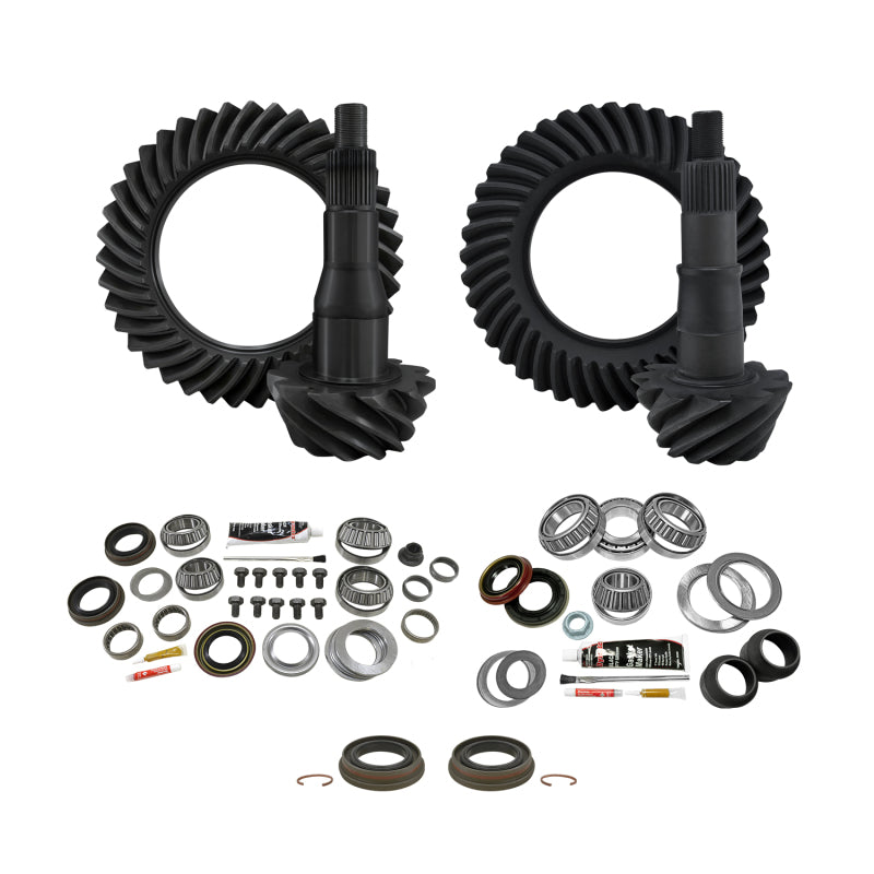 Load image into Gallery viewer, Yukon Gear &amp; Install Kit Package for 00-10 Ford F150 9.75in Front &amp; Rear 3.73 Ratio
