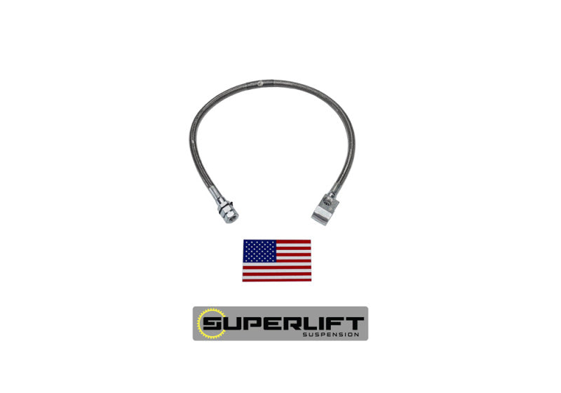 Load image into Gallery viewer, Superlift 80-96 Ford F-150/Bronco w/ 4-6in Lift Kit (Single) Bullet Proof Brake Hoses
